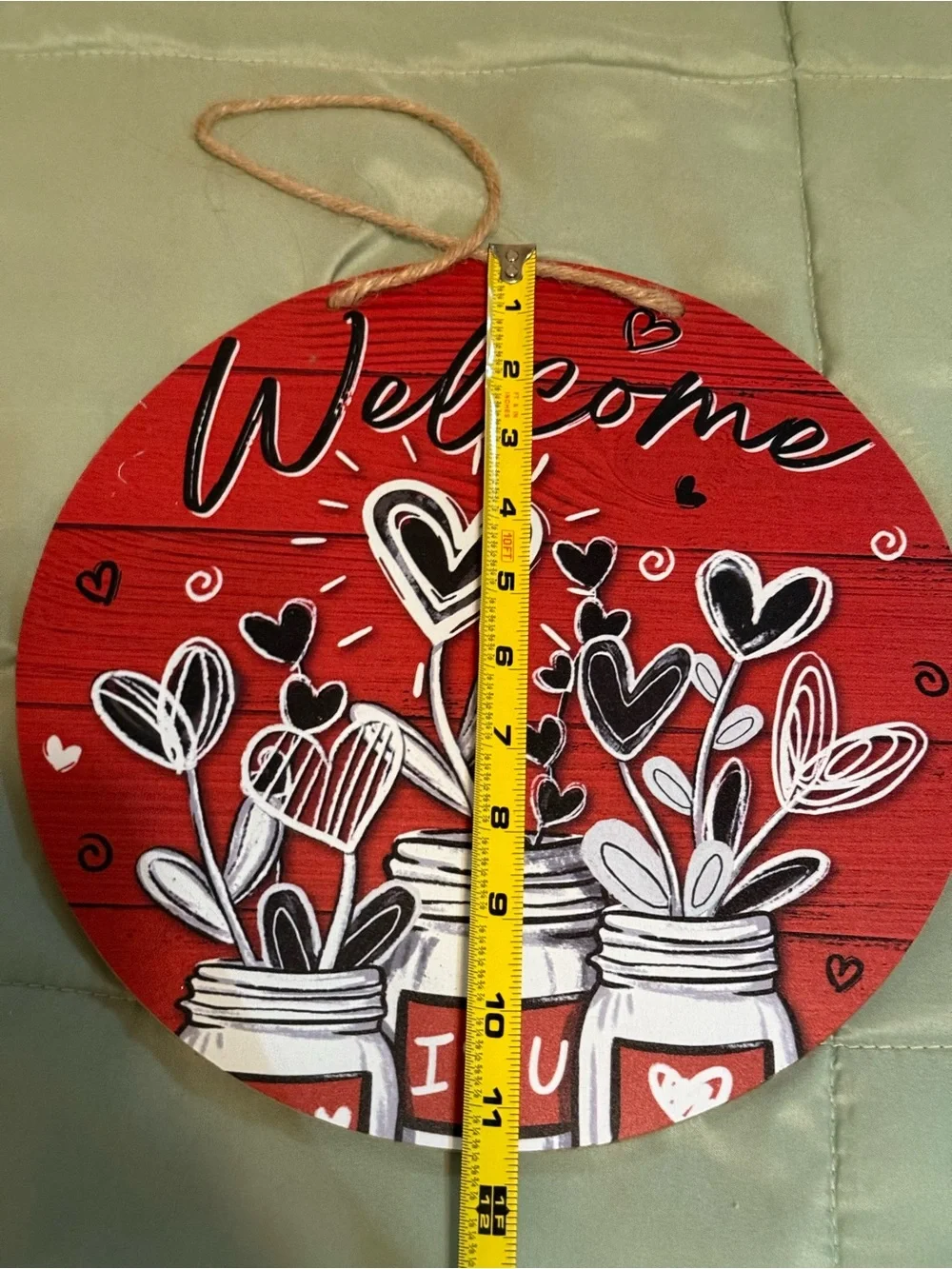 Holiday Hanging Sign - Multicolor